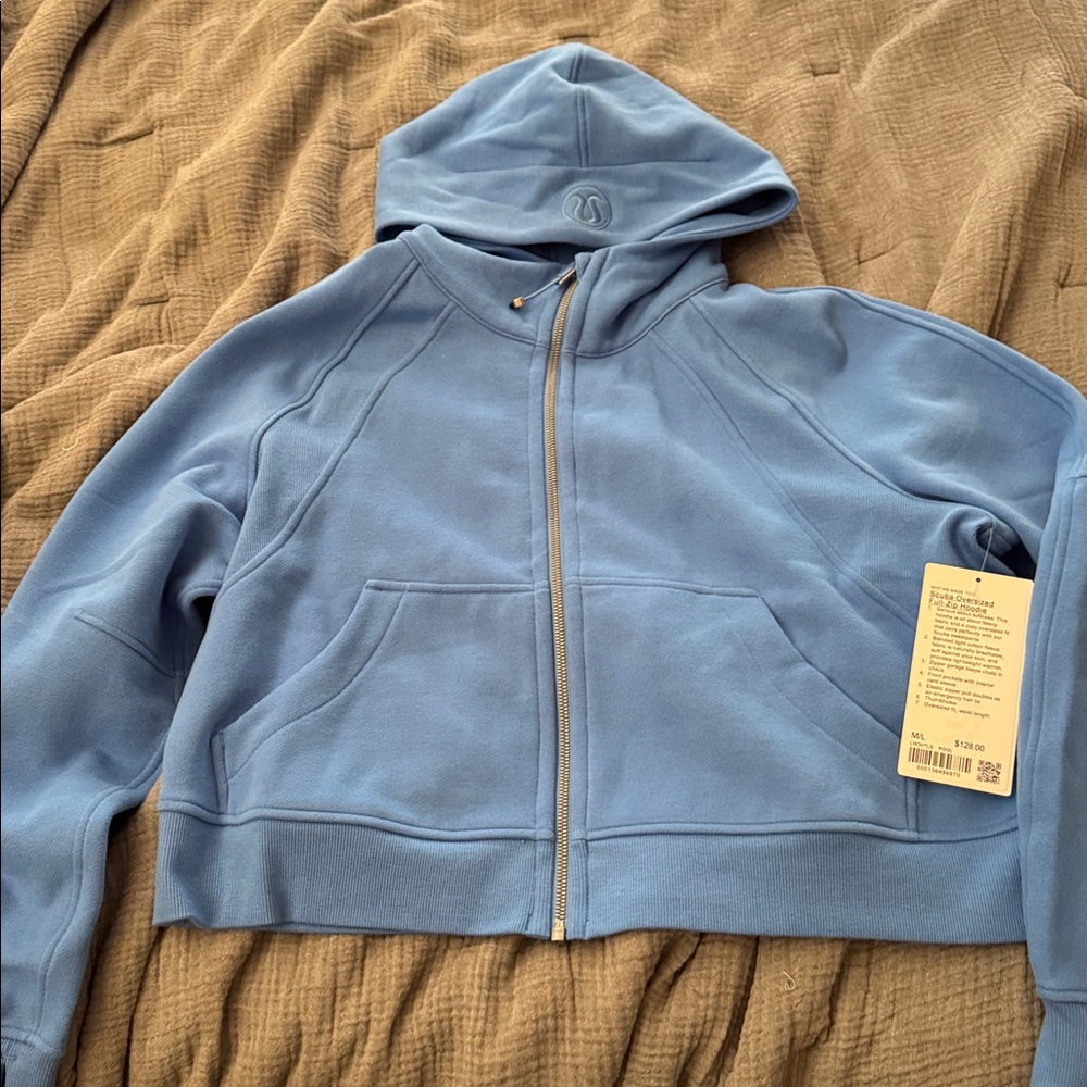 NWT Lululemon Scuba full zip hoodie M/L - Picture 2 of 4